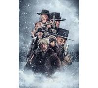 1000 Stück - Kunst Puzzle - Action Film The Hateful Eight Posters - Familien-Dekompressions Spiel - Wand Kunst Dekoration Gifts - 38x52cm