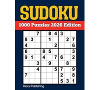 1000 Sudoku 2026 Edition: 1000 Puzzles Sudoku Easy to Hard