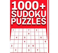 1000+ Sudoku Puzzles: 1000+ Puzzles Easy To Hard Soduko Book For Adults
