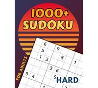 1000 Sudoku Puzzles Book for Adults: All Hard Sudoku (Sudoku 1000)