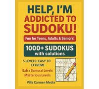1000+ Sudoku Puzzles for Adults: A Giant Collection Of Brain-Boosting Sudoku Fun - From Easy To Extreme!