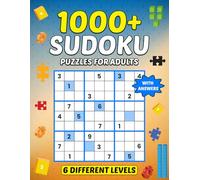 1000+ Sudoku Puzzles for Adults: Easy to Expert Difficulty Levels with Solutions (MindGrid Sudoku Series)