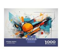 1000 Teenager Pieces Jigsaw Puzzle Abstract Graffiti Art Prints Jigsaws for Adults Toy Wall Decor Precision Cutting Educational Challenge 52x38cm/1000pcs