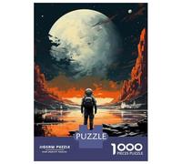 1000 Teenager Pieces Jigsaw Puzzle Alien Landscape Adventure Jigsaw for Adults Relax Games Birthday Present Gifts for Friends And Family 52x38cm/1000pcs