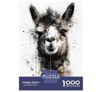 1000 Teenager Pieces Jigsaw Puzzle Alpaca Beauty Jigsaw for Adults Hands-on Game Improve Memory Birthday Present, Gifts, 70x50cm/1000pcs