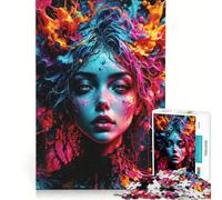 1000 Teenager Pieces Jigsaw Puzzle As My Mind Explodes, Relaxing Games, Decompressing Intellectual, Birthday And Unique Gifts 38x52cm