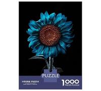 1000 Teenager Pieces Jigsaw Puzzle Azure Sun Flower Jigsaw Puzzle Hands-on Game Difficult Hard Gifts for Friends And Family 52x38cm/1000pcs