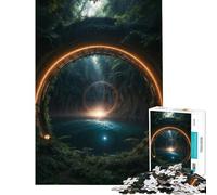 1000 Teenager Pieces Jigsaw Puzzle Bridge to Another World Fun at Home Activities, Birthday Present Handson Game Suitable for Ages 14 And Up (50X75cm)