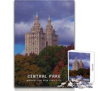 1000 Teenager Pieces Jigsaw Puzzle Central Park Unique Challenge Game Tough Challenge Gift For Birthdays Size 50x75cm