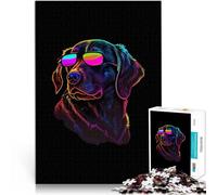 1000 teenager Pieces Jigsaw Puzzle Chesapeake Bay Retriever Stressabbau-Spielzeug mit passendem Poster und Quizblatt75x50cm