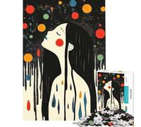 1000 Teenager Pieces Jigsaw Puzzle Crying Colors Help The Brain Exercise Analysis And Logic Educational Games for Ages 14 And over (38x52cm)