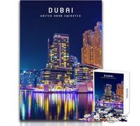 1000 Teenager Pieces Jigsaw Puzzle Dubai Unique Challenge Game Tough Challenge Gift For Birthdays Size 50x75cm