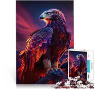 1000 teenager Pieces Jigsaw Puzzle Eagles Spielzeug Lernspiele Stressabbau Jedes Stück ist einzigartig Anspruchsvolles Familienspiel38x26cm