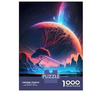 1000 Teenager Pieces Jigsaw Puzzle Fantasy Planet Connection Jigsaw Puzzle Hands-on Game Difficult Hard Gifts for Friends And Family 70x50cm/1000pcs