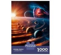 1000 Teenager Pieces Jigsaw Puzzle Galactic Dance of Orbits Jigsaw Puzzle Hands-on Game Difficult Hard Gifts for Friends And Family 52x38cm/1000pcs