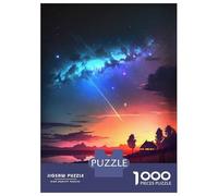 1000 Teenager Pieces Jigsaw Puzzle Galactic Sunset Reverie Jigsaw Puzzle Hands-on Game Difficult Hard Gifts for Friends And Family 52x38cm/1000pcs