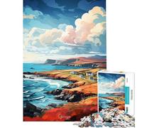 1000 Teenager Pieces Jigsaw Puzzle GLASGOW Oil Painting Help The Brain Exercise Analysis And Logic Educational Games for Ages 14 And over (38x26cm)