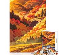 1000 Teenager Pieces Jigsaw Puzzle Golden Fields Hands-on Game Perfect Decoration Educational Toy Train Your Brain And Hands (38X26cm)