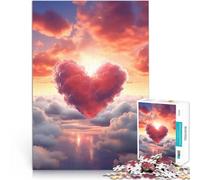 1000 teenager Pieces Jigsaw Puzzle Heavenly Heart Dekomprimierendes intellektuelles Lernspielzeug Gutes Geschenk75x50cm