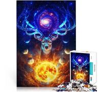 1000 teenager Pieces Jigsaw Puzzle Herald of Starlit Night Challenging Game and Family Play 50x75cm Home Decoration Toys for Age 14+
