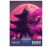 1000 Teenager Pieces Jigsaw Puzzle Japan Natural Beauty Jigsaw Puzzle Hands-on Game Difficult Hard Gifts for Friends And Family 38x26cm/1000pcs