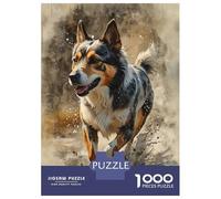 1000 Teenager Pieces Jigsaw Puzzle Joyful Bound Jigsaw for Adults Hands-on Game Improve Memory Birthday Present, Gifts, 52x38cm/1000pcs