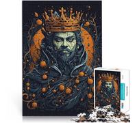 1000 teenager Pieces Jigsaw Puzzle King Lernspiel-Herausforderungsspielzeug mit vollständig ineinander greifenden, zufällig geformten Teilen75x50cm