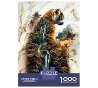 1000 Teenager Pieces Jigsaw Puzzle Lemurs Hidden Eden Jigsaw for Adults Hands-on Game Improve Memory Birthday Present, Gifts, 52x38cm/1000pcs