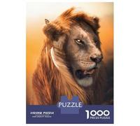 1000 Teenager Pieces Jigsaw Puzzle Lion Pride Jigsaw for Adults Hands-on Game Improve Memory Birthday Present, Gifts, 70x50cm/1000pcs