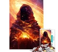1000 Teenager Pieces Jigsaw Puzzle Magic Nova Star Space God Fun Activities at Home Difficult Challenge Educational Game for Age 14+ Game (50X75cm)