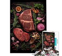 1000 Teenager Pieces Jigsaw Puzzle Meat Seasoning Help The Brain Exercise Analysis And Logic Educational Games for Ages 14 And over (50x75cm)