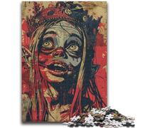 1000 Teenager Pieces Jigsaw Puzzle Modern Elf Princess Art Suitable for Couples with Matching Poster And Trivia Sheet 50x75cm