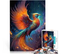 1000 teenager Pieces Jigsaw Puzzle Mystical Phoenix Bird Educational Stress Relief Toy Enhance love between couples 50x70cm