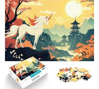 1000 teenager Pieces Jigsaw Puzzle Okami White Horse Lernspielzeug für die ganze Familie Wohnkunstdekor75x50cm