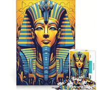 1000 Teenager Pieces Jigsaw Puzzle Pharaoh Ramses II, Relaxing Games, Difficult Challenge, Unique Birthday And Gifts 38x52cm