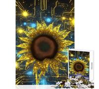 1000 Teenager Pieces Jigsaw Puzzle Quantum Bloom Hands-on Game Perfect Decoration Educational Toy Train Your Brain And Hands (38X52cm)