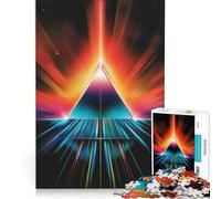 1000 Teenager Pieces Jigsaw Puzzle Rainbow Space Prism Relaxing Games Difficult Challenge Unique Birthday And Gifts 50x75cm