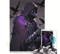 1000 Teenager Pieces Jigsaw Puzzle Raven Lord Assassin Relaxing Games Difficult Challenge Unique Birthday And Gifts 38x52cm