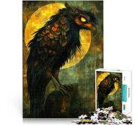 1000 teenager Pieces Jigsaw Puzzle Ravens Glow Difficult Hard 50x75cm is ideal as a gift for the whole family Suitable for and 14