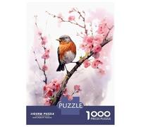 1000 Teenager Pieces Jigsaw Puzzle Robin Hood Birds Jigsaw Puzzle Hands-on Game Difficult Hard Gifts for Friends And Family 52x38cm/1000pcs