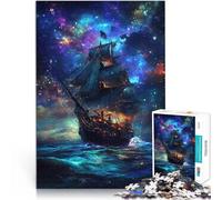 1000 teenager Pieces Jigsaw Puzzle Sailing Through the Galaxy DIY-Spielzeug Jedes Stück ist einzigartig Anspruchsvolles Familienspiel75x50cm