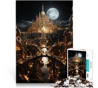 1000 teenager Pieces Jigsaw Puzzle Skyborne Alien Metropolis Analyse und Logik Geburtstagsgeschenk, Geschenke75x50cm