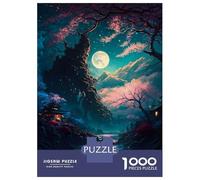 1000 Teenager Pieces Jigsaw Puzzle Small Palace The River Jigsaw Puzzle Toy Wall Decor Difficult Challenge Gifts for Friends And Family 38x26cm/1000pcs