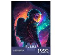 1000 Teenager Pieces Jigsaw Puzzle Space Is Wild Jigsaw Puzzle Hands-on Game Difficult Hard Gifts for Friends And Family 70x50cm/1000pcs