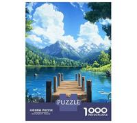 1000 Teenager Pieces Jigsaw Puzzle The Dock Jigsaw for Adults Hands-on Game Improve Memory Birthday Present, Gifts, 38x26cm/1000pcs