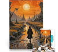 1000 teenager Pieces Jigsaw Puzzle The Ever Road Trainieren Sie Ihr Gehirn und Ihre Hände Geburtstagsgeschenk52x38cm
