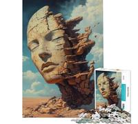 1000 Teenager Pieces Jigsaw Puzzle The Fallen Titan Fun at Home Activities, Birthday Present Handson Game Suitable for Ages 14 And Up (38X26cm)