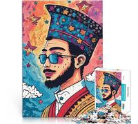 1000 teenager Pieces Jigsaw Puzzle the Gentleman Hands-on Game 50x75cm Every Piece is Unique - Challenging Family Fun Game for for Age 14