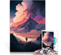 1000 teenager Pieces Jigsaw Puzzle The most colorful clouds Spiele Spielzeug Geschenk Verbessern Sie das Gedächtnis38x26cm
