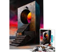 1000 Teenager Pieces Jigsaw Puzzle The Mystic Portal Educational Challenge Staycation Kill Time DIY Toys for 14+ Puzzle Game Offered (50x75cm)